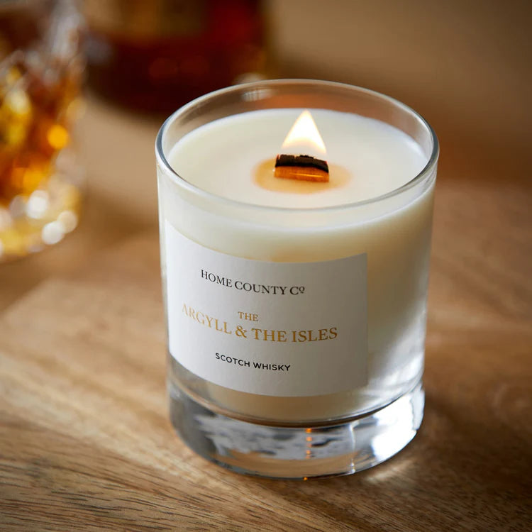 The Argyll and The Isles - Scotch Whiskey Candle