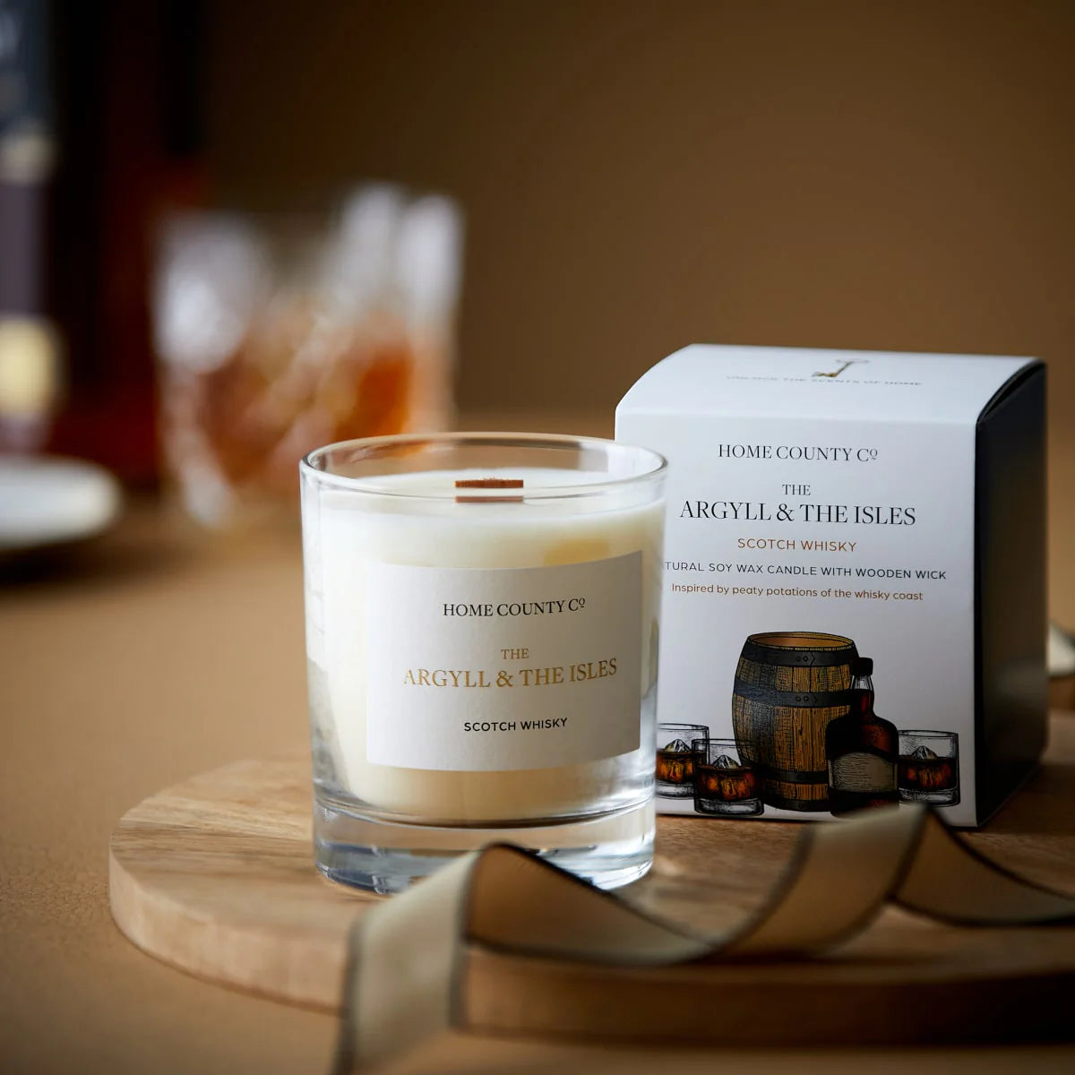 The Argyll and The Isles - Scotch Whiskey Candle