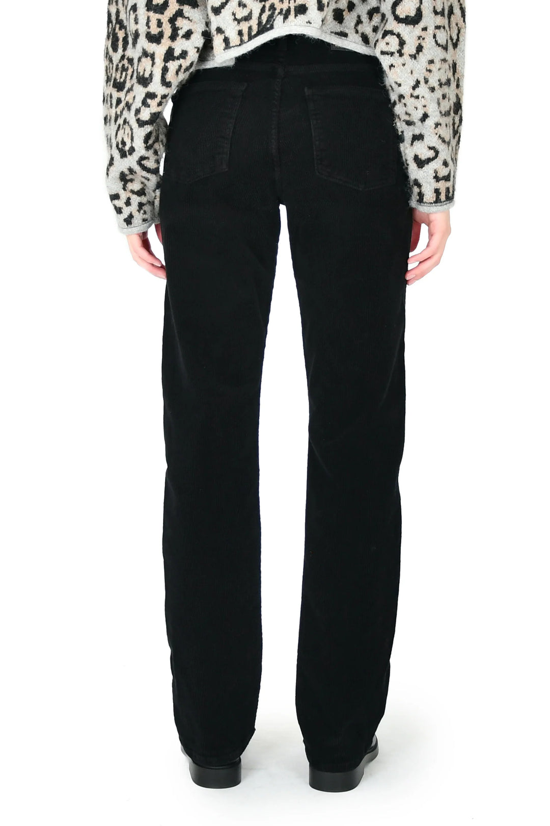 Modern America Willow Corduroy - black
