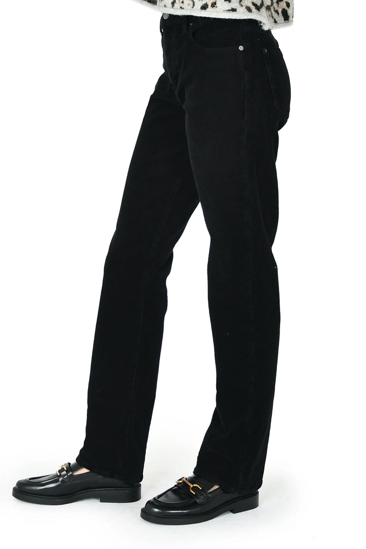 Modern America Willow Corduroy - black