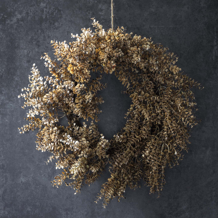 Desert Sand Eucalyptus Wreath