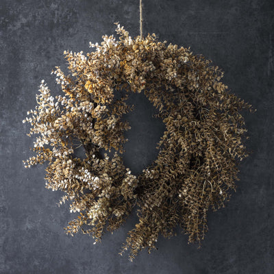 Desert Sand Eucalyptus Wreath