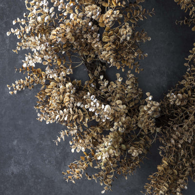 Desert Sand Eucalyptus Wreath