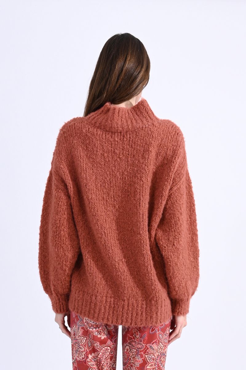 Millie Sweater - terracotta