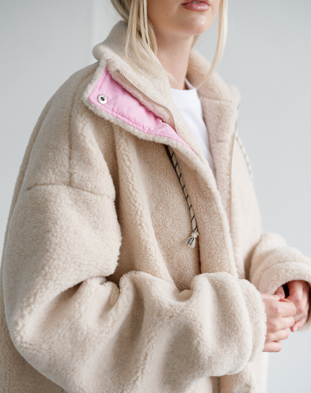 Snap Sherpa Jacket