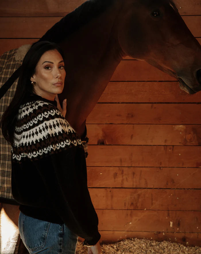Fair Isle Jacquard Sweater