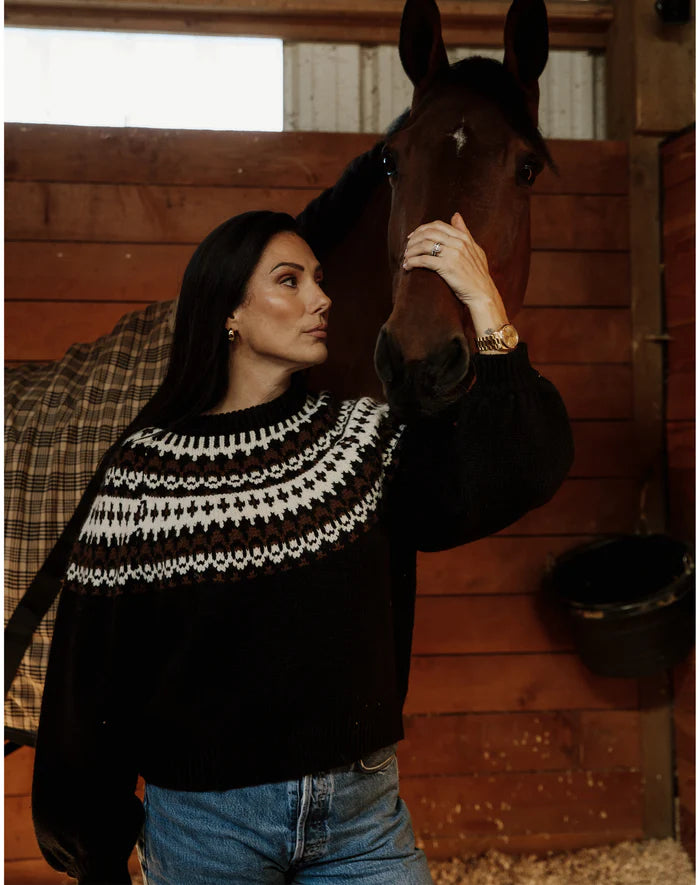 Fair Isle Jacquard Sweater