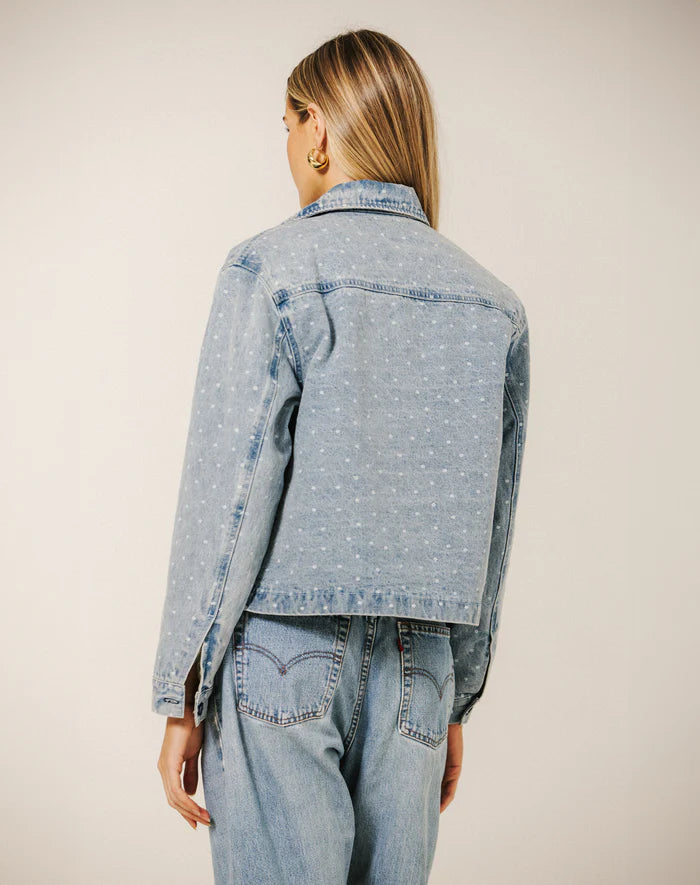 Floral Denim Jacket