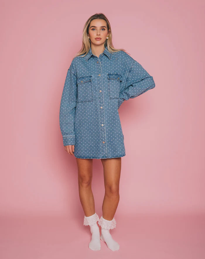 Denim Heart Jacket