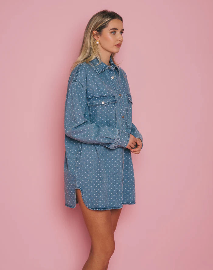 Denim Heart Jacket