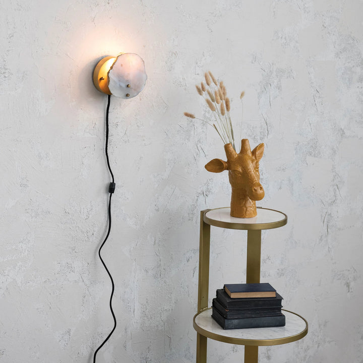Agate Wall Sconce