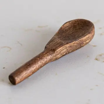 Mini Wood Salt Spoon