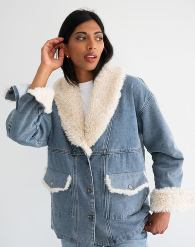Vienna Denim Sherpa