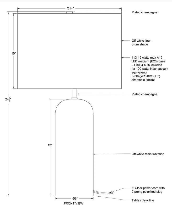 Dorato Lamp