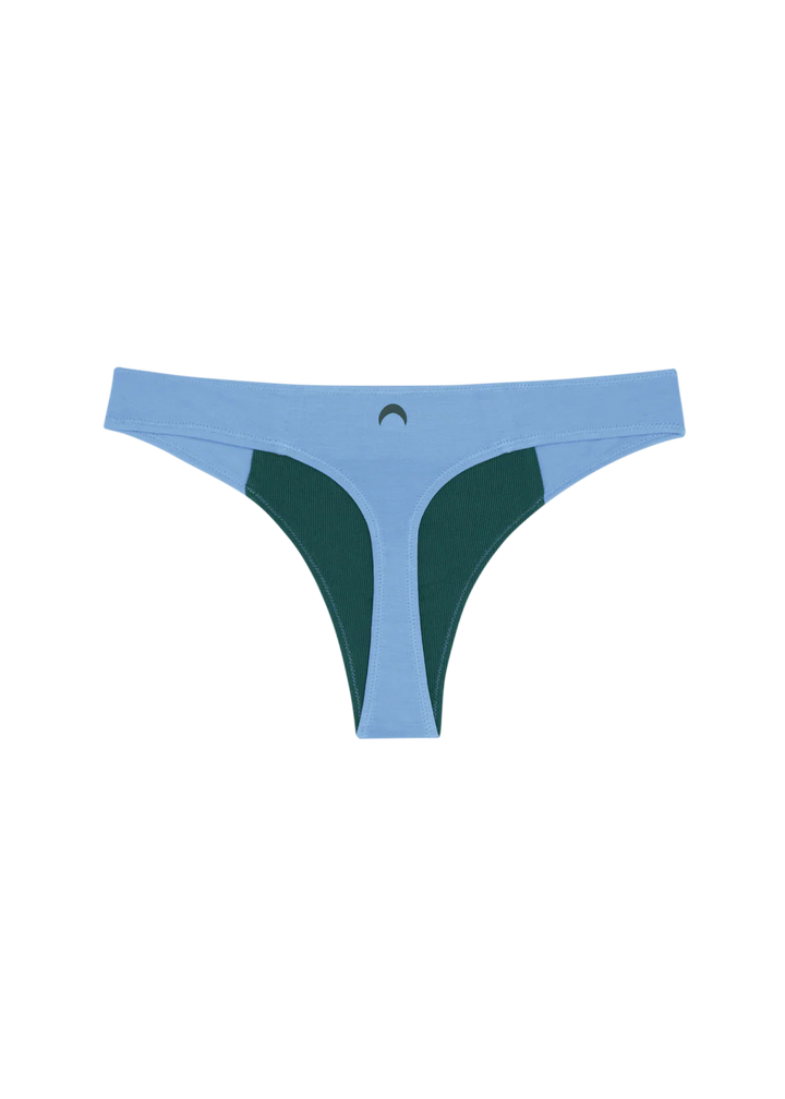 Huha Low Profile Thong Undies - sky blue