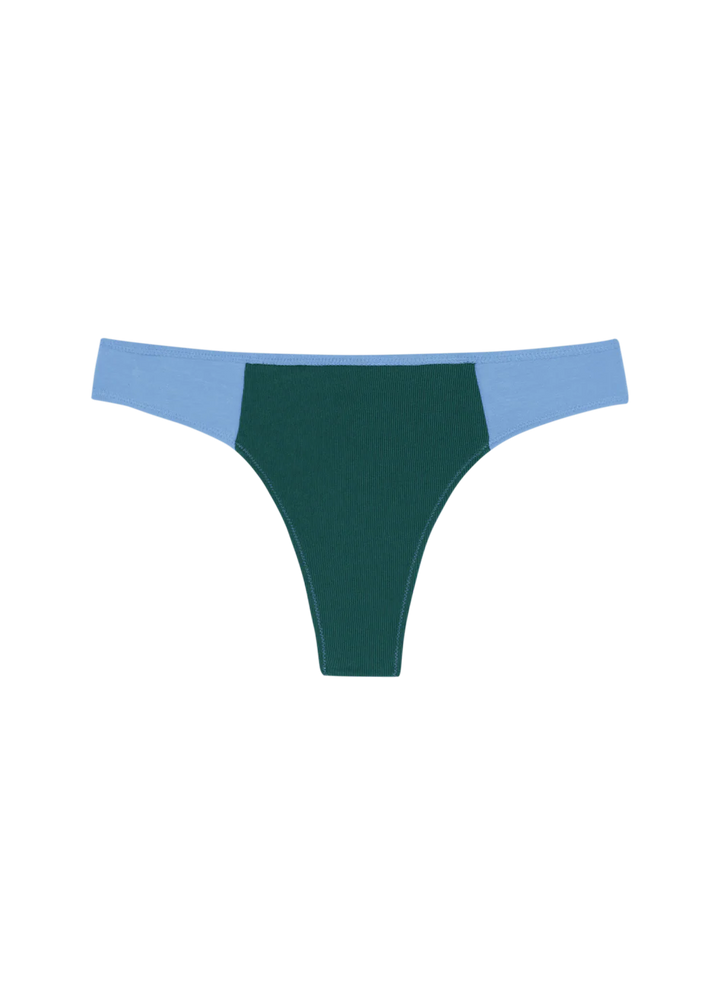 Huha Low Profile Thong Undies - sky blue