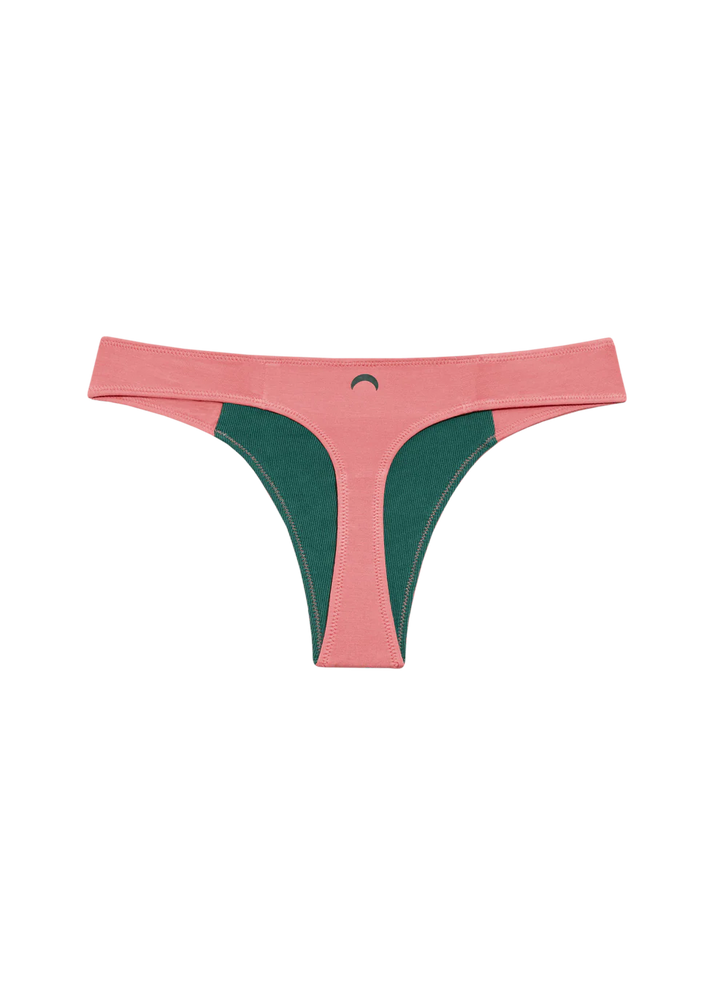 Huha Low Profile Thong Undies - desert rose