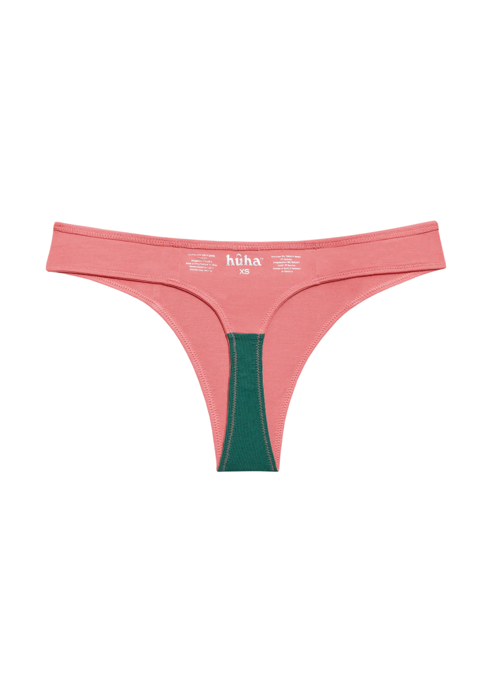 Huha Low Profile Thong Undies - desert rose
