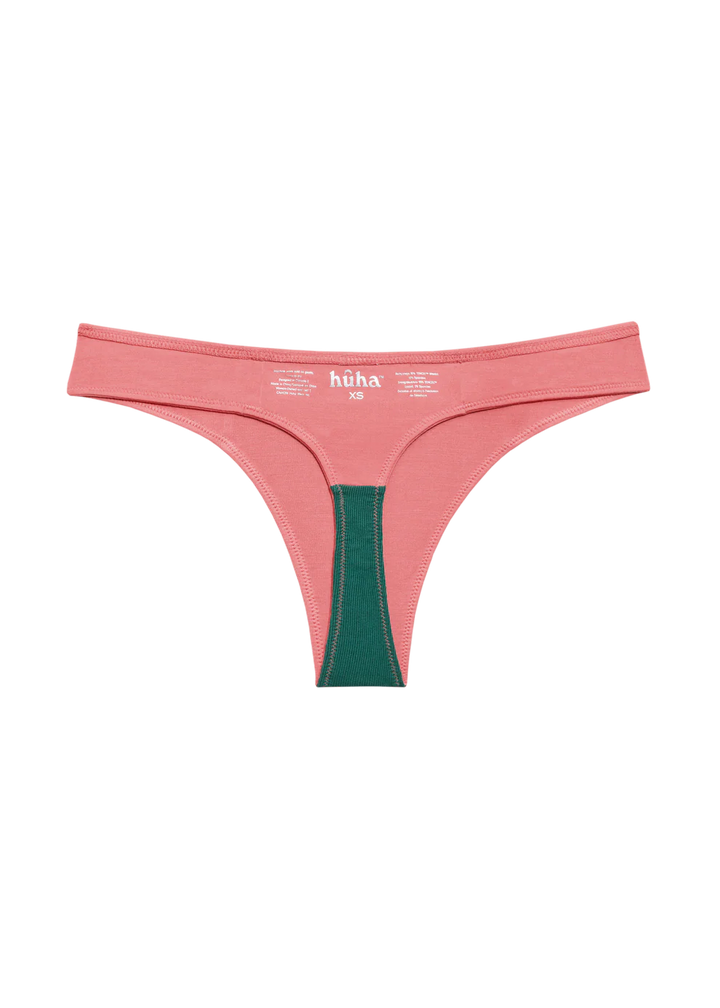 Huha Low Profile Thong Undies - desert rose