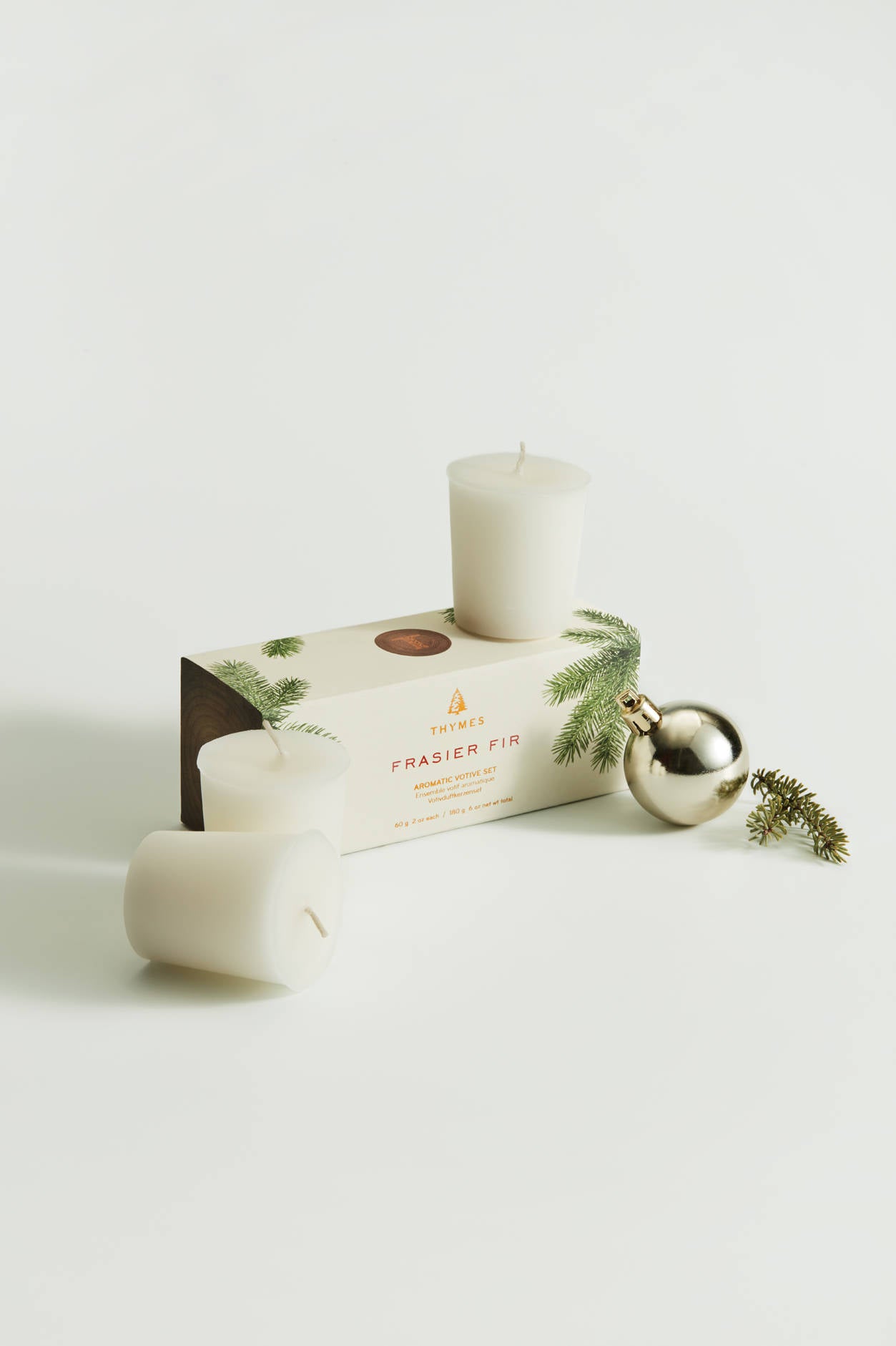 Frasier Fir Votive Candle - set/3