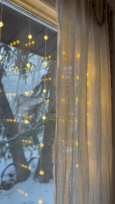 Curtain Berry Lights