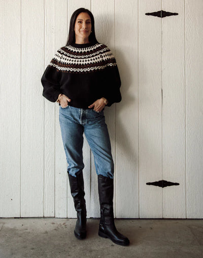 Fair Isle Jacquard Sweater