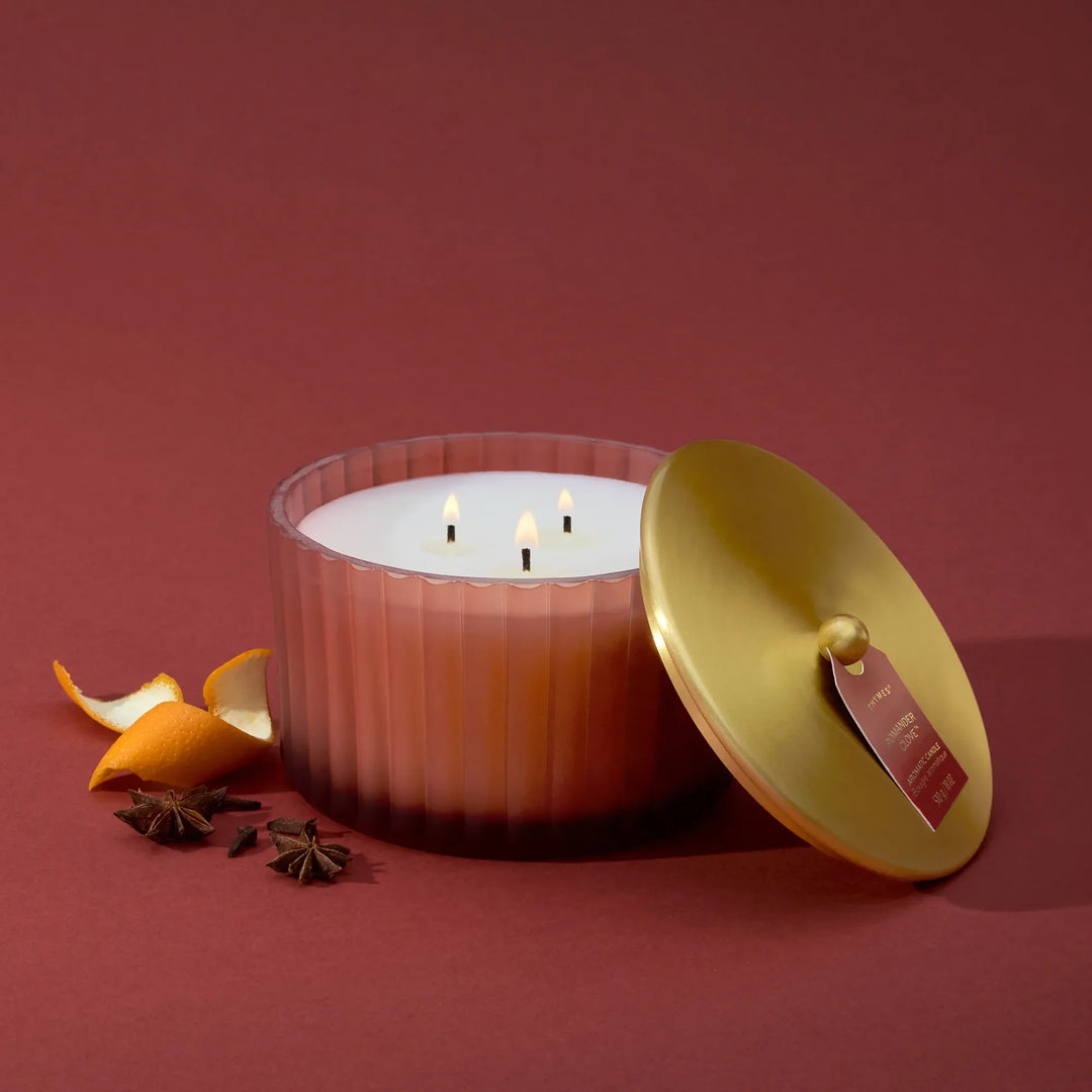 Pomander Clove 3-Wick Candle