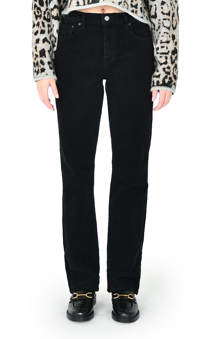 Modern America Willow Corduroy - black