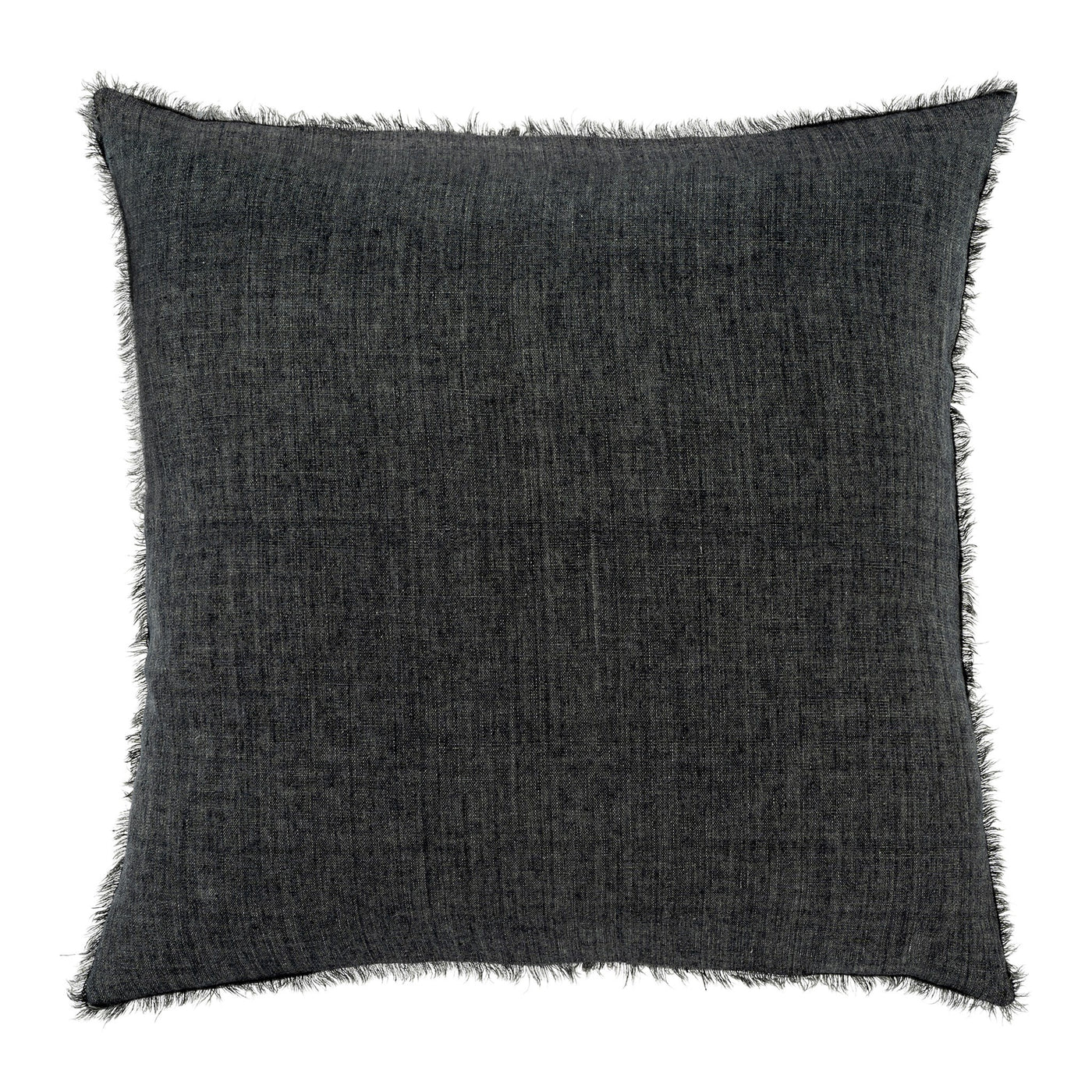 Lina Linen Pillow - Coal