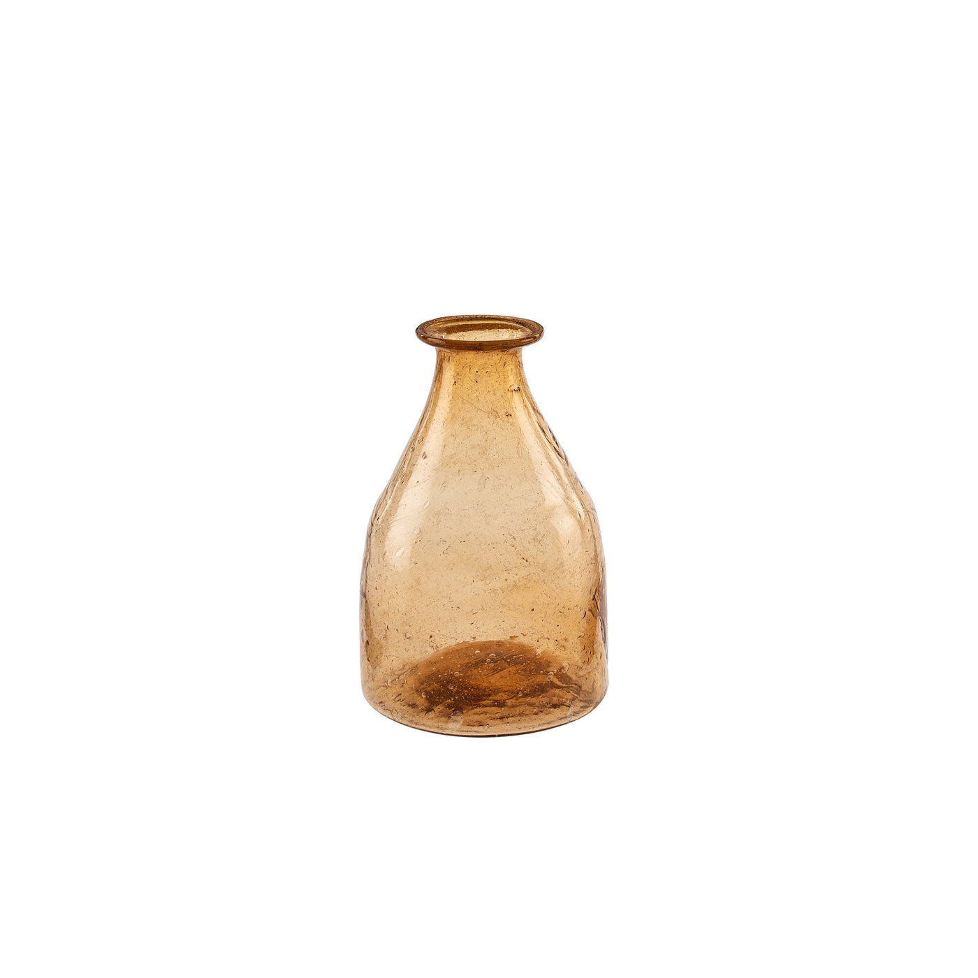 Glass Bud Vase - apricot