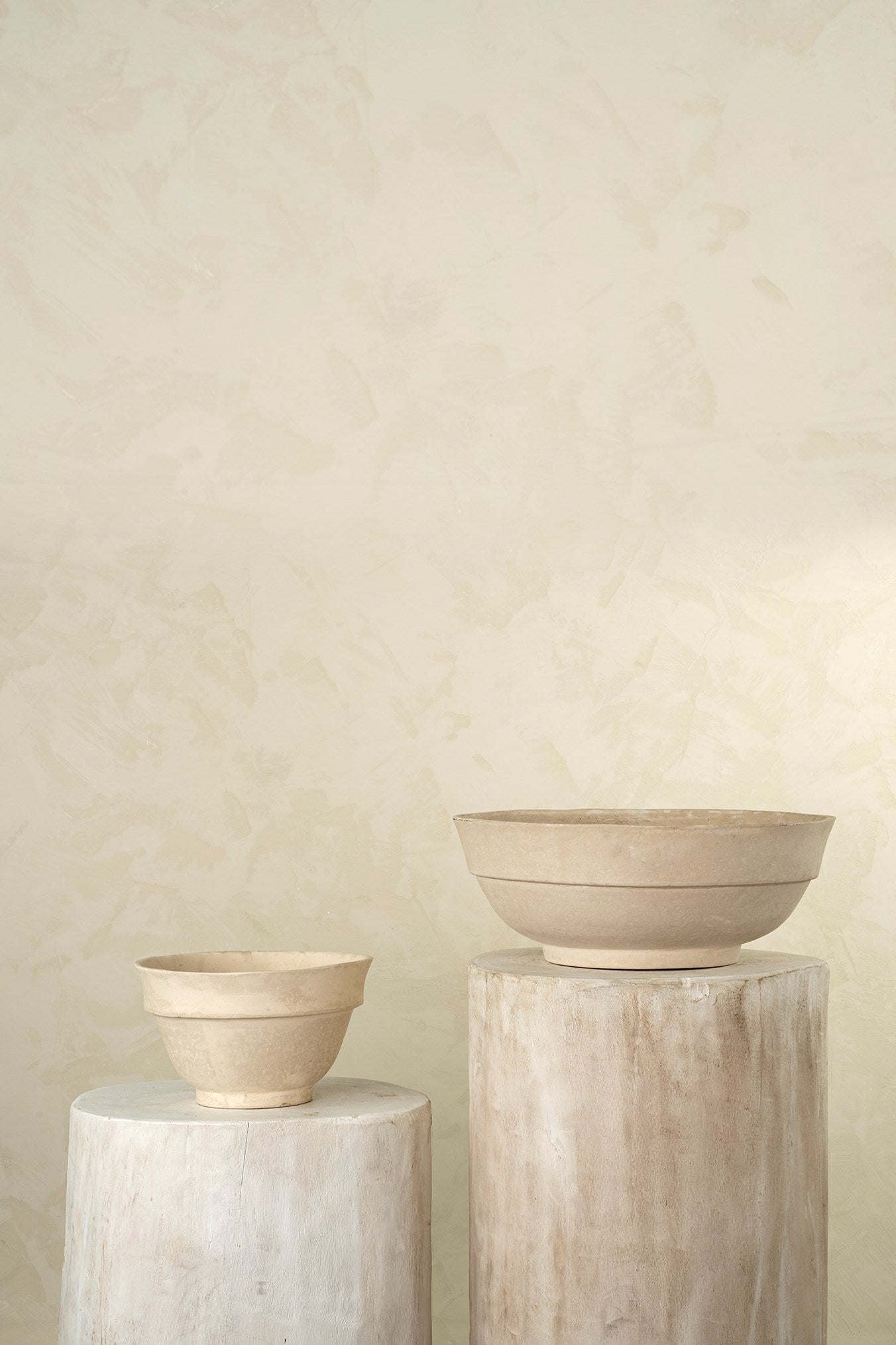 Sienna paper Mache Bowl - large