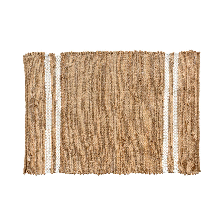Coastal Stripe Rug White - 2 x 3