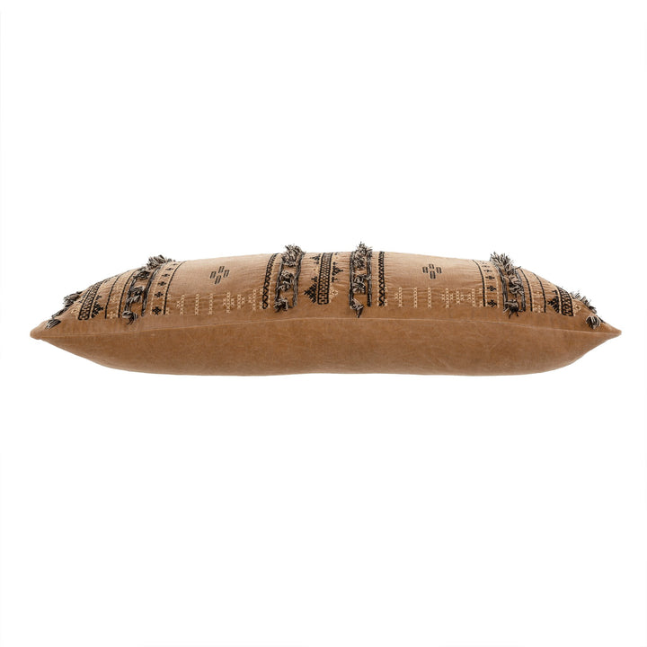 Sarita Velvet Pillow - ochre