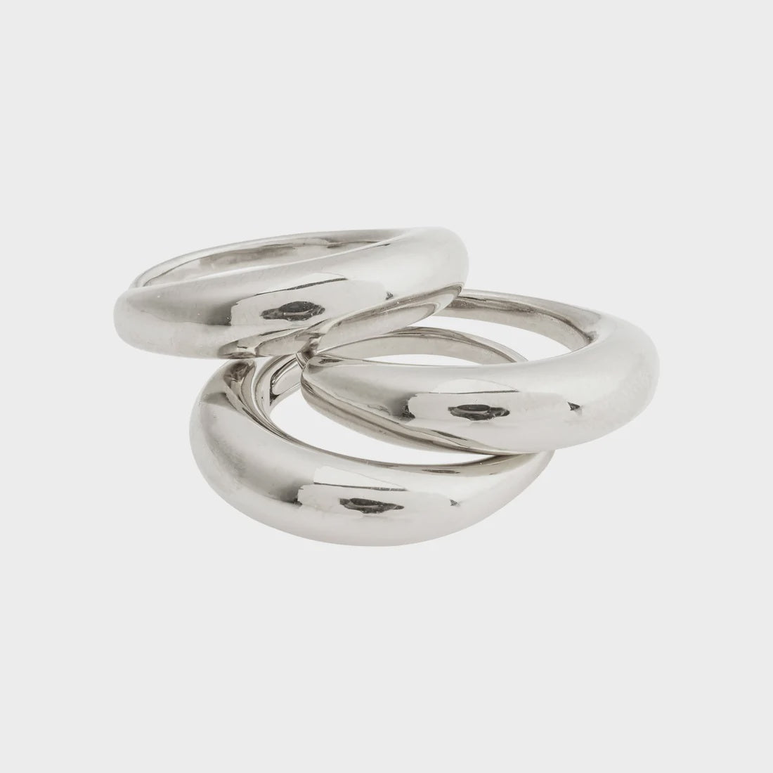 Be Rings - set 3 silver