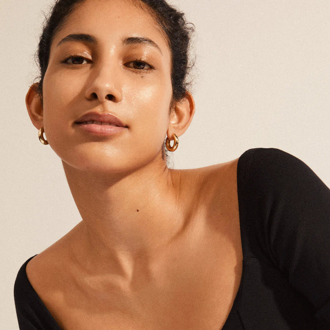 Aica Chunky Hoop - gold
