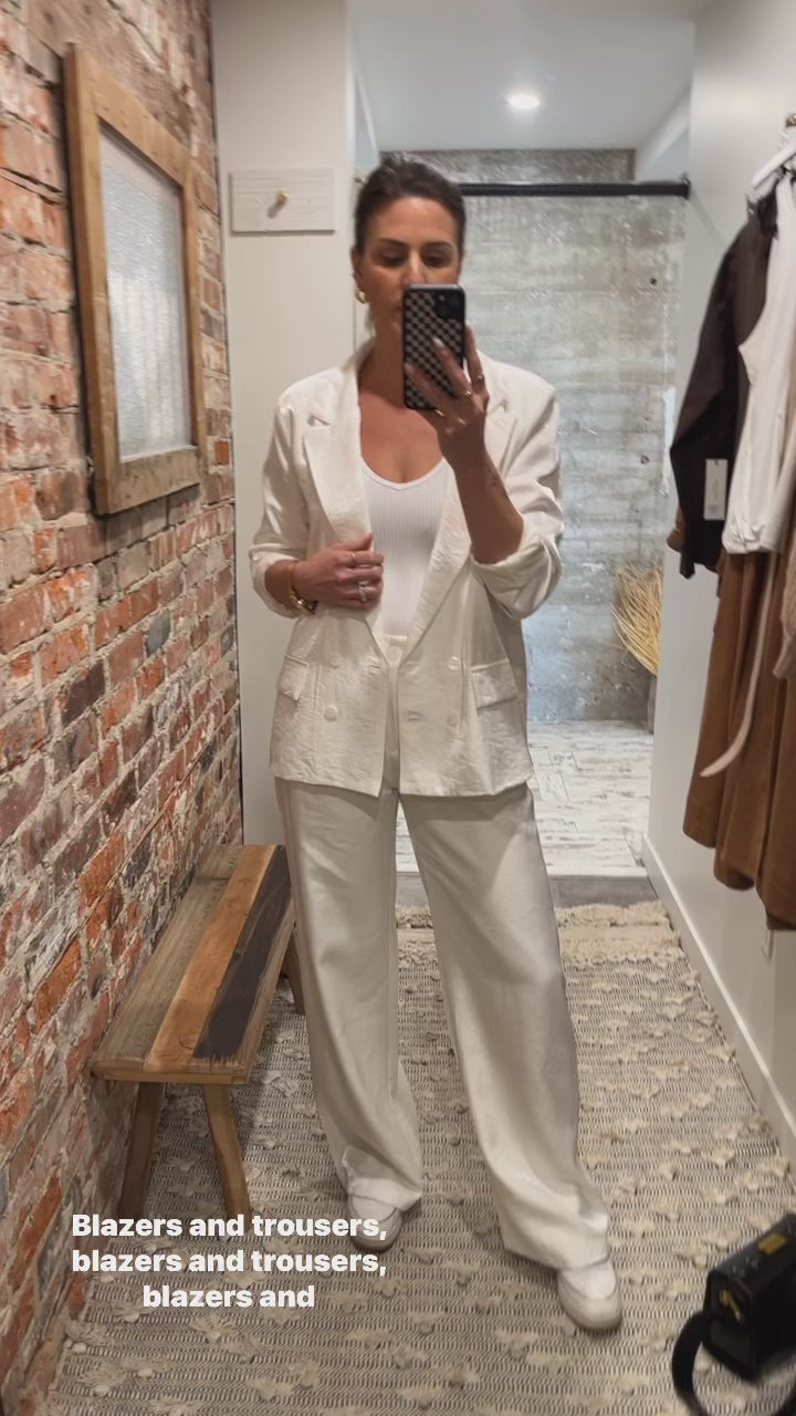 Lili Blazer - white