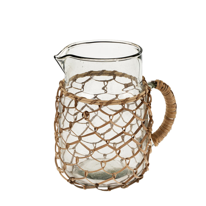 Cane Weave Carafe