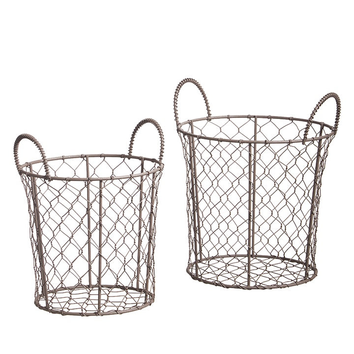 Wire Handle Baskets