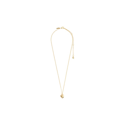 Afroditte Heart Necklace - gold