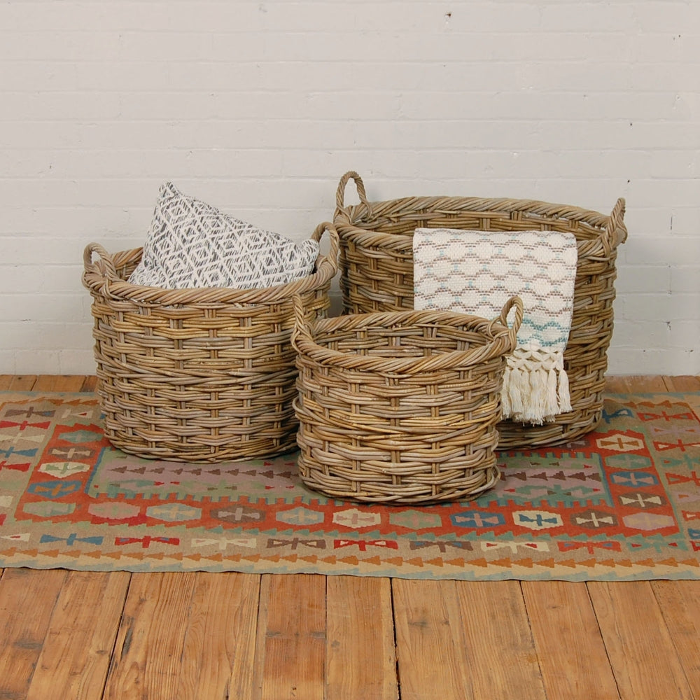Moorea Round Basket