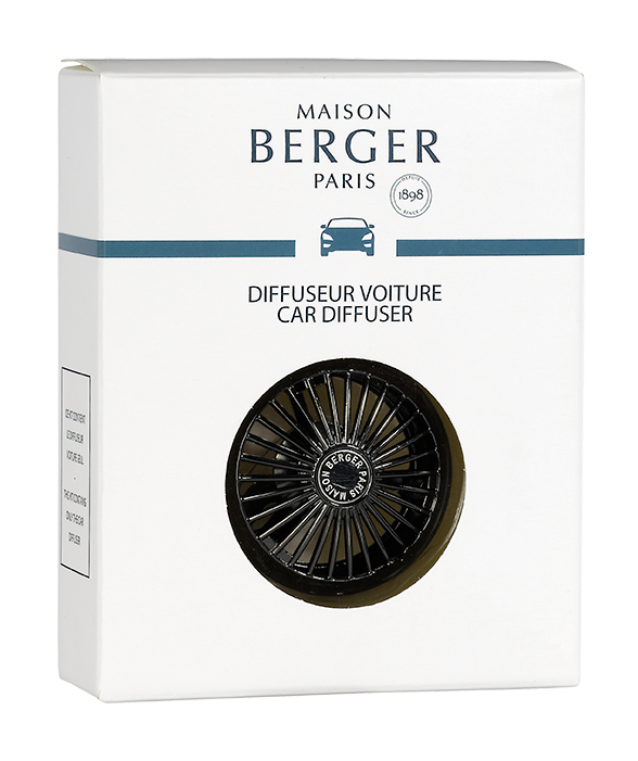 Car diffuser - car wheel gun metal