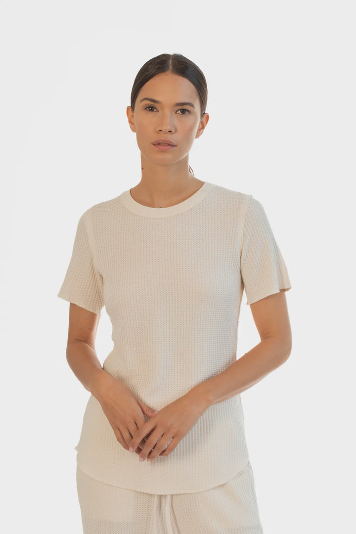 Vail Fitted Tee - natural