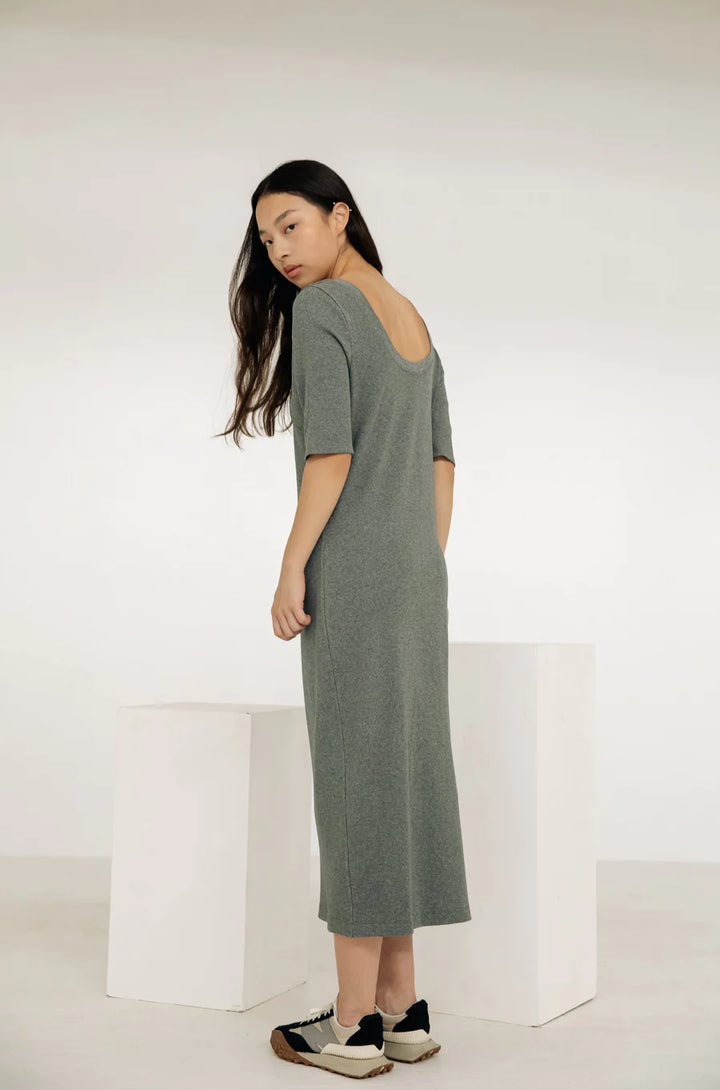 Alice Reversible Dress - grey