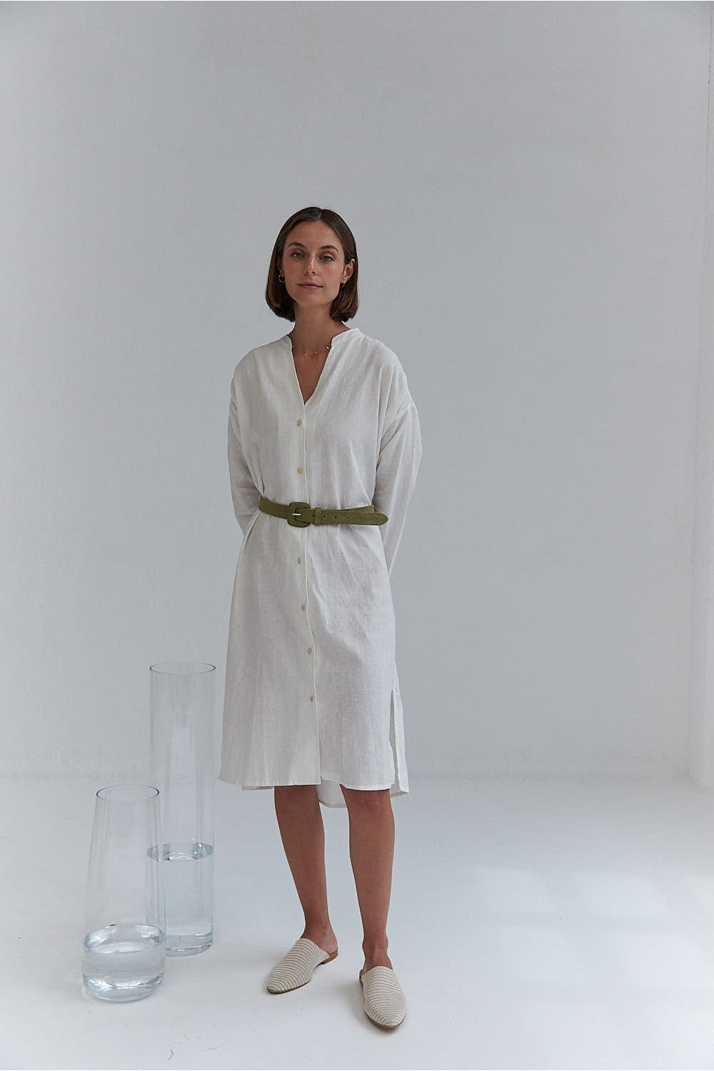 Axinella Dress - ecru