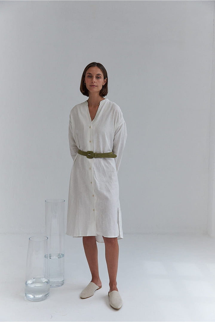 Axinella Dress - ecru