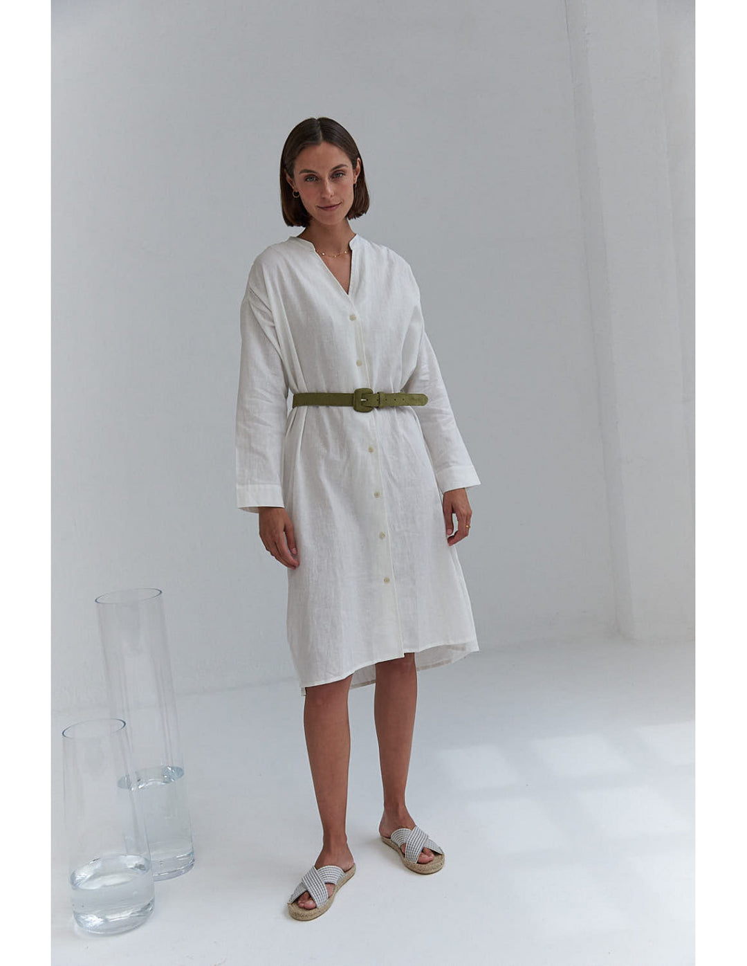 Axinella Dress - ecru