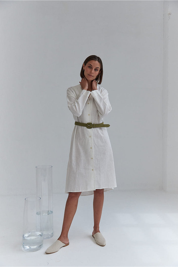 Axinella Dress - ecru
