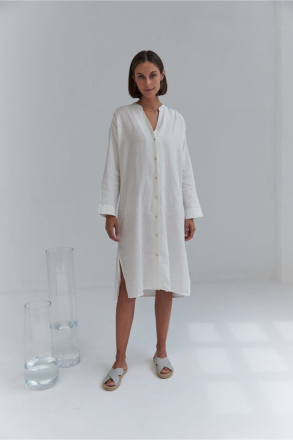 Axinella Dress - ecru