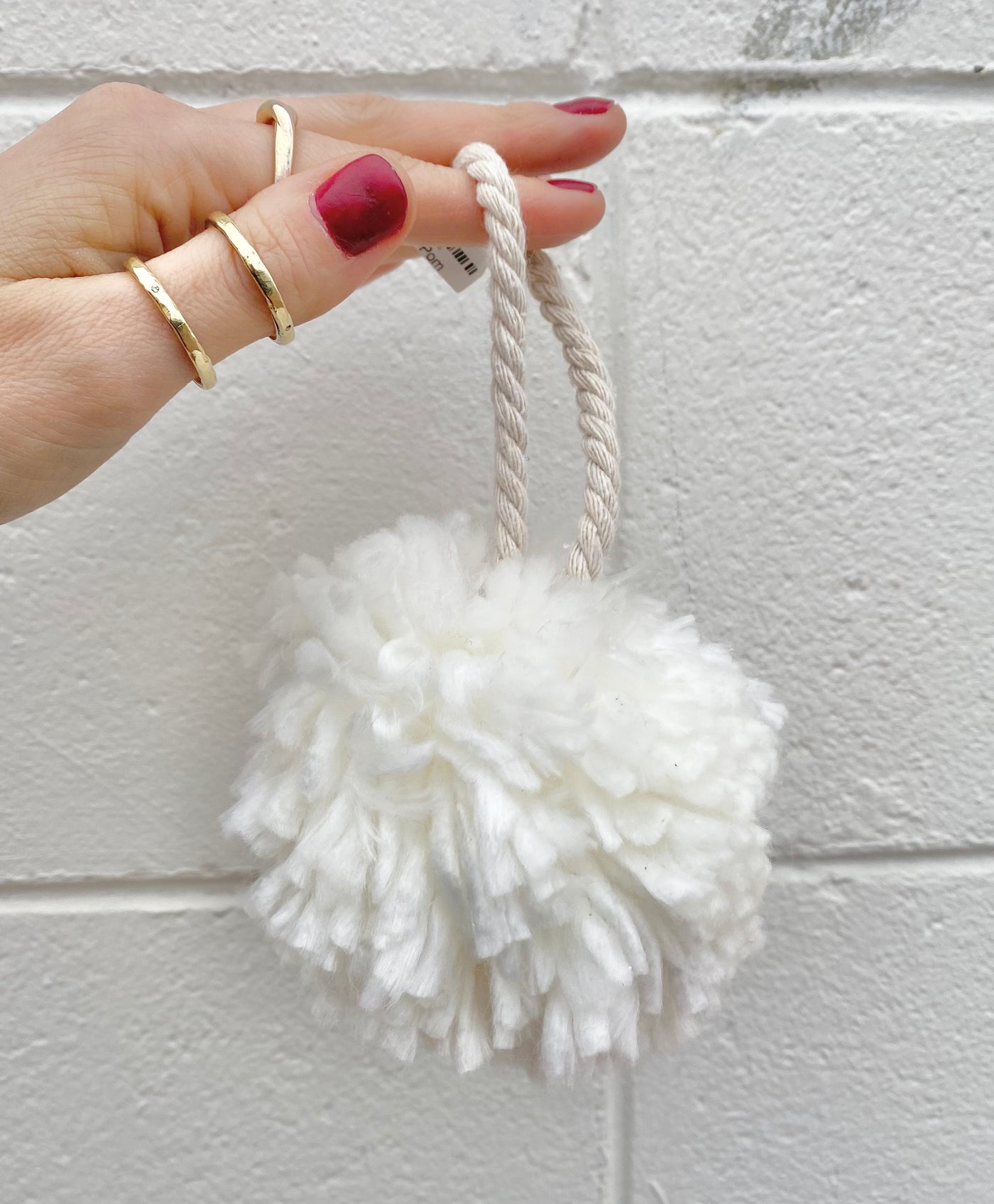 Pom Pom Ornament