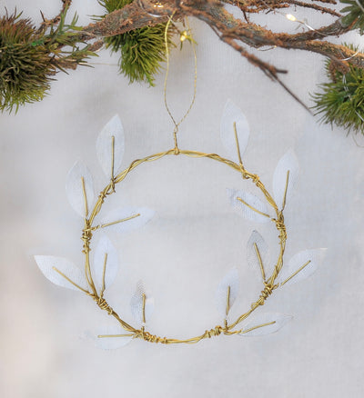 Olive Wreath Ornament